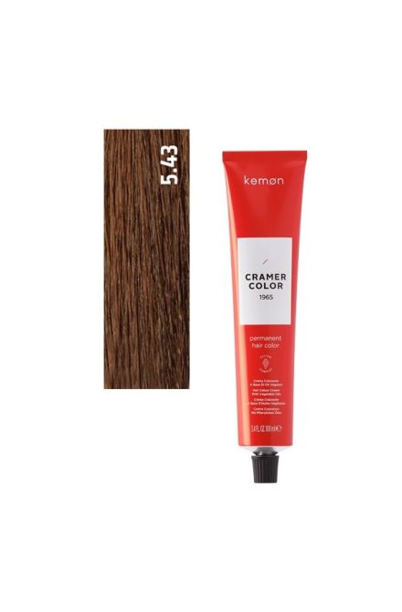 Cramer Hair Color Tube 100ml 5.43 - Light Copper Gold Brown