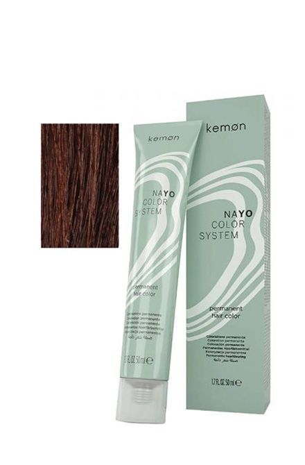 Nayo Ammonia Free Hair Color Tube 50ml - 5.4 - Light Copper Brown