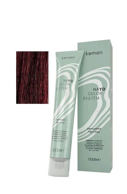 Nayo Ammonia Free Hair Color Tube 50ml - 5.6 - Light Violet Red Brown