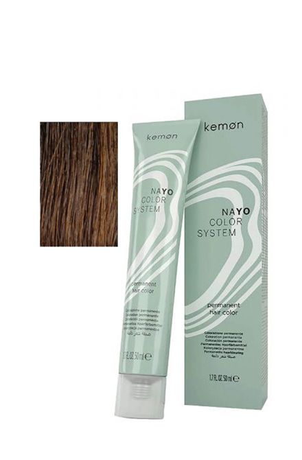 Nayo Ammonia Free Hair Color Tube 50ml - 6.06 - Dark Natural Mahogany Brown