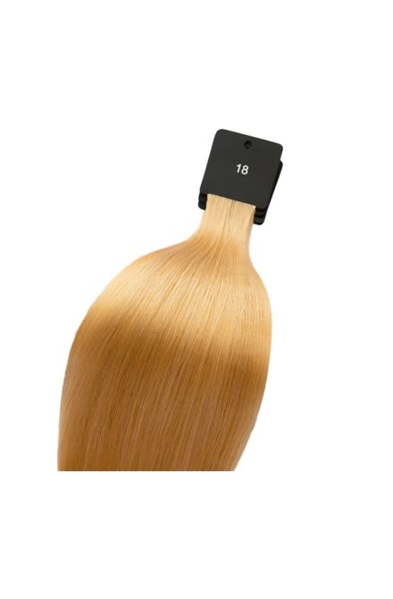 Natural Tape Hair Extension 25g-10Pcs-45cm-18