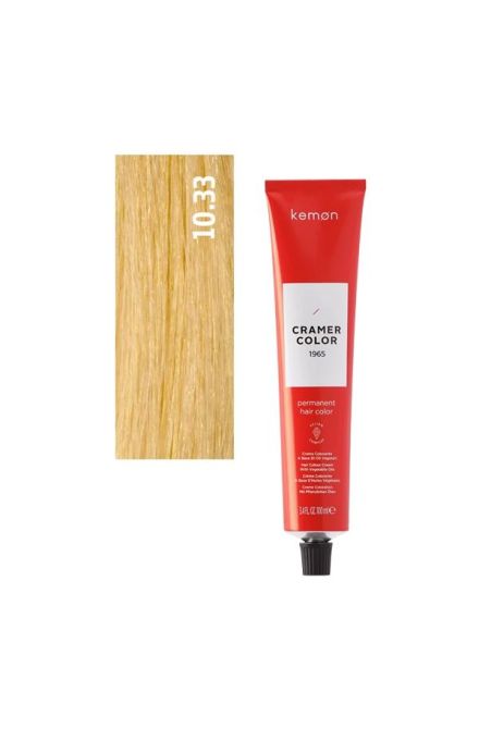 Cramer Hair Color Tube 100ml 10.33 - Platino Dor Int