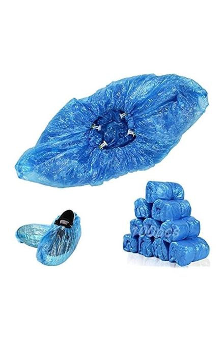 Disposable Shoe Cover With Clips 100pcs