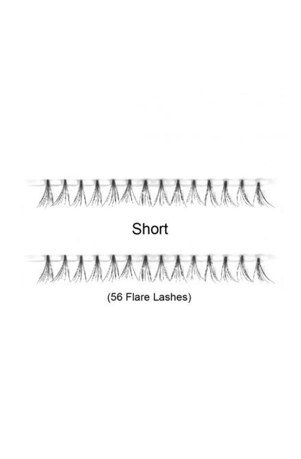 Flare Lashes Short 56ct
