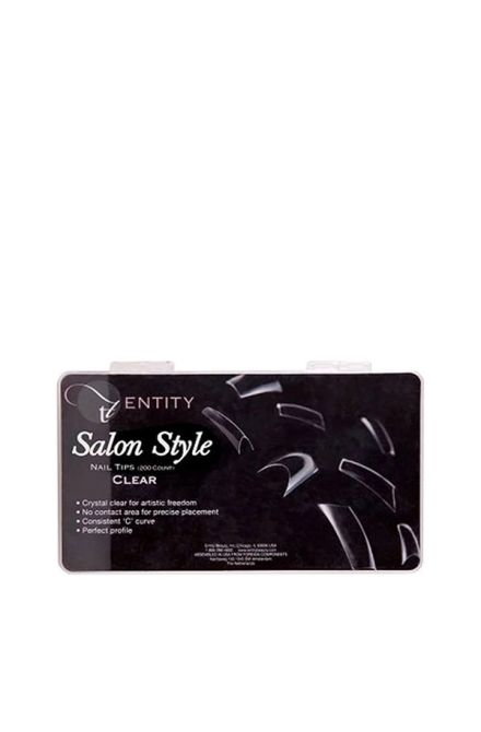 Salon Style Nail Tips 200ct - Clear