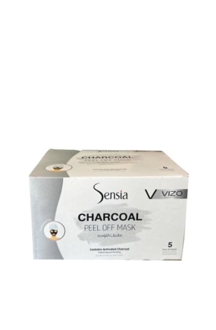 Peel Off Mask - Charcoal - Box Of 5 Treatments 